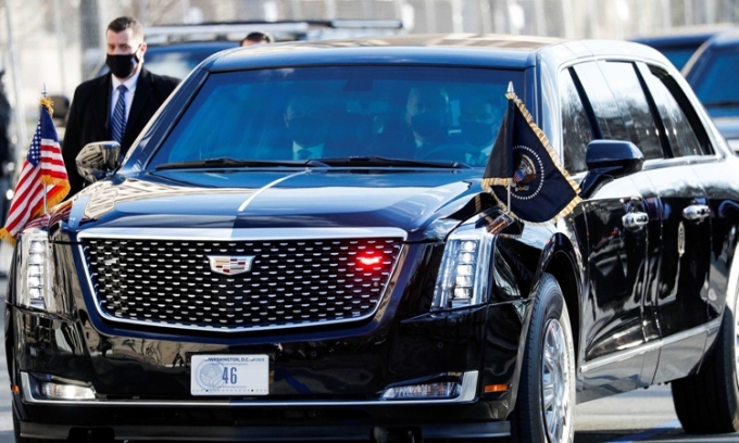 Ông Biden không được dùng xe 'Quái thú' khi viếng Nữ hoàng Anh