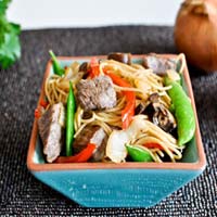 Mỳ Ý thịt bò xốt ngon mắt ngon miệng