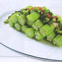 Ngon không ngờ với đậu bắp 