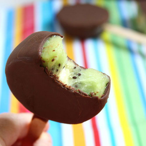 Kem kiwi mát lạnh giải nhiệt mùa hè 