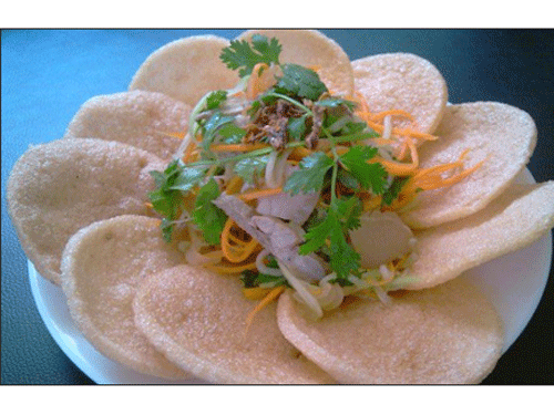  Gỏi sứa 