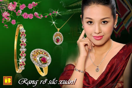 Đón năm mới cùng trang sức Bảo Tín Minh Châu 