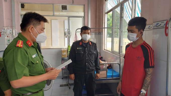 Hai nghi can trộm cắp làm đại uý công an hy sinh bị khởi tố