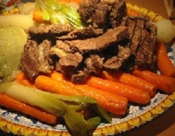 Ấm bụng với thịt bò rau củ