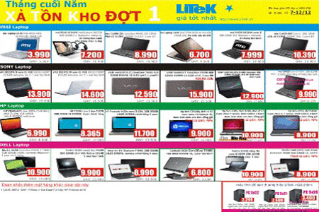 LiTeK giảm giá 49% dịp cuối năm