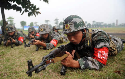 Trung Quốc tăng cường diễn tập an ninh