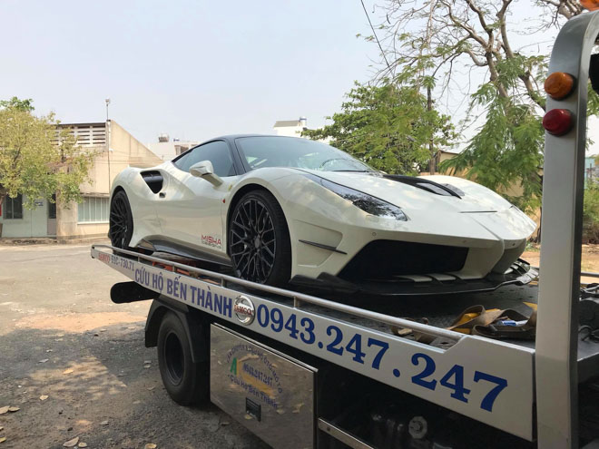 Ferrari 488GTB Misha Designs ra biển trắng, giá hơn 17 tỷ đồng