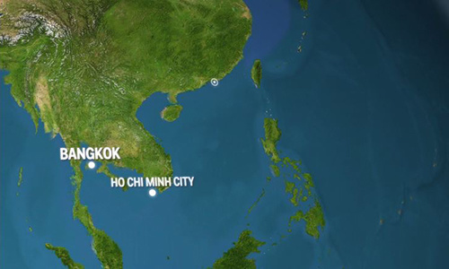 Diện mạo châu Á nếu toàn bộ băng trên Trái Đất tan chảy