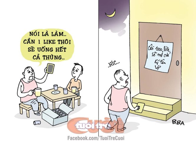 Cười như mếu xem tranh biếm về phong trào 'Nói là làm'