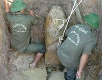 Liên tiếp phát hiện bom ở Vũng Tàu 