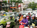 Giao thông tắc nghẽn mùa tựu trường 