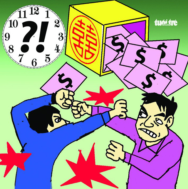 Tại tiền mừng đám cưới