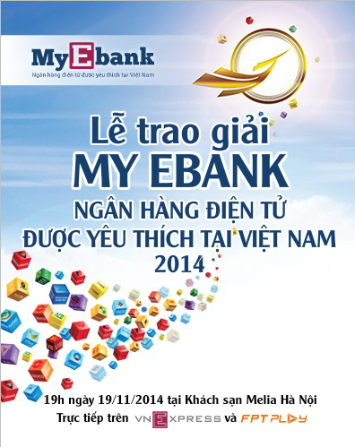 Hôm nay, VnExpress trao giải My Ebank