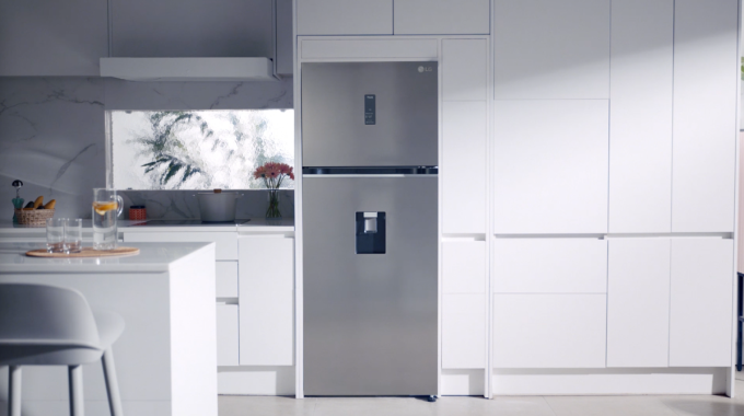 4 điểm nổi bật của tủ lạnh LG ngăn đá trên