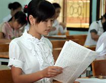 Thí sinh 'thở phào' với đề thi Văn 