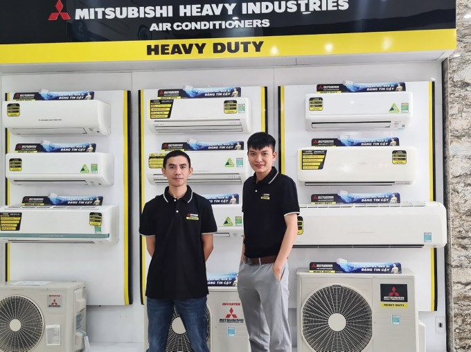 Tặng áo thun cao cấp khi mua điều hòa Mitsubishi Heavy