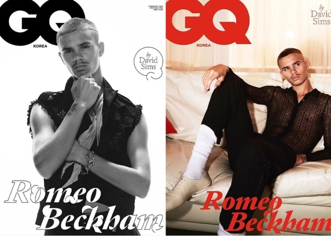 Romeo Beckham lên bìa tạp chí