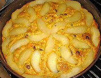 Bánh ngọt cà rốt và hồ đào