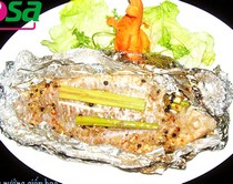 Cá điêu hồng nướng giấy bạc