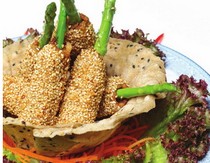 Chả cá măng tây 