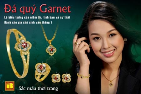 Đá Garnat - biểu tượng của niềm tin, tình bạn và sự thật