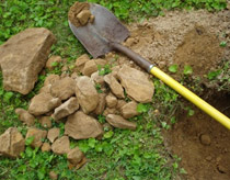Doanh nhân chôn triệu đô trong vườn