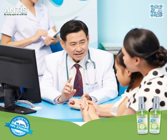 Antis - nước rửa tay diệt khuẩn bảo vệ sức khỏe gia đình