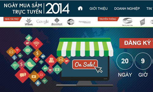 Hàng triệu lượt người sẽ tham gia Ngày Mua sắm trực tuyến