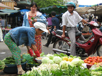TP.HCM: Giá rau gấp đôi giá gạo