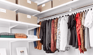 Mẹo giúp tủ quần áo chứa nhiều đồ