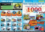  1.000 LCD 32” giá 2.999.000 đồng chào mừng Đại lễ 