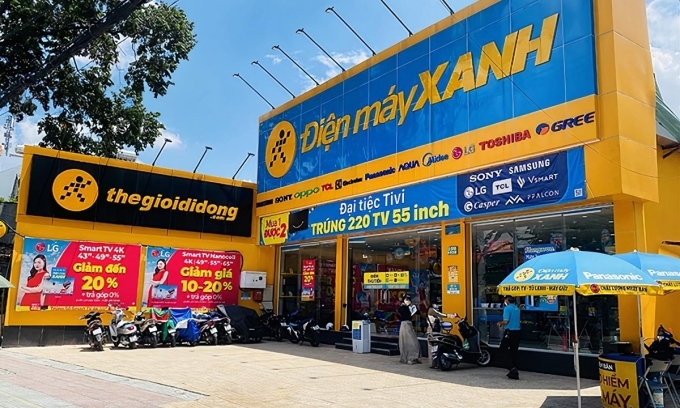 Thế Giới Di Động giữ tiền hơn một tỷ USD