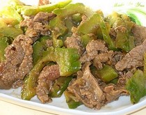 Khổ qua xào thịt bò