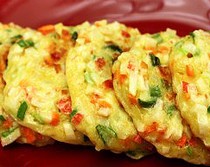 Trứng rán rau củ