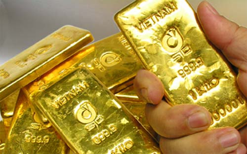 Giá vàng xuống sát 35,2 triệu đồng