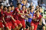 Rưng rưng hình ảnh tuyển Việt Nam phủ đầy quê nhà thầy Park