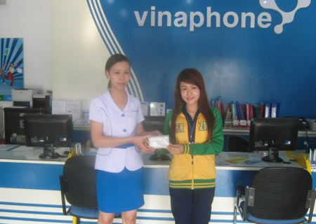 Chương trình may mắn của VinaPhone dịp năm mới