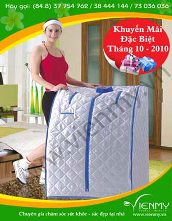 Xông hơi giảm cân cùng HomeSpa 