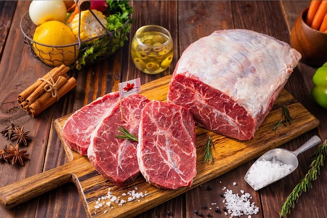 Thịt bò Canada ồ ạt vào Việt Nam